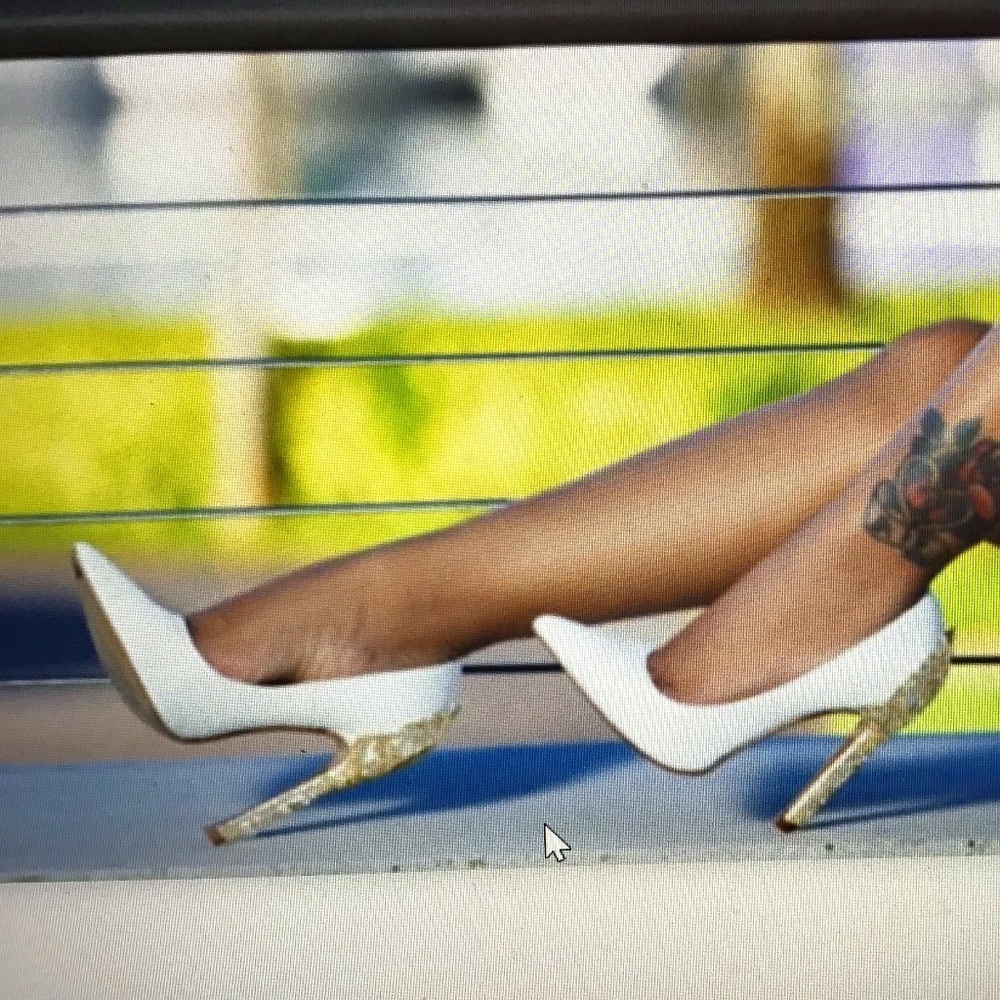 NEW! Embellished Stiletto Pump -- Wide Width!